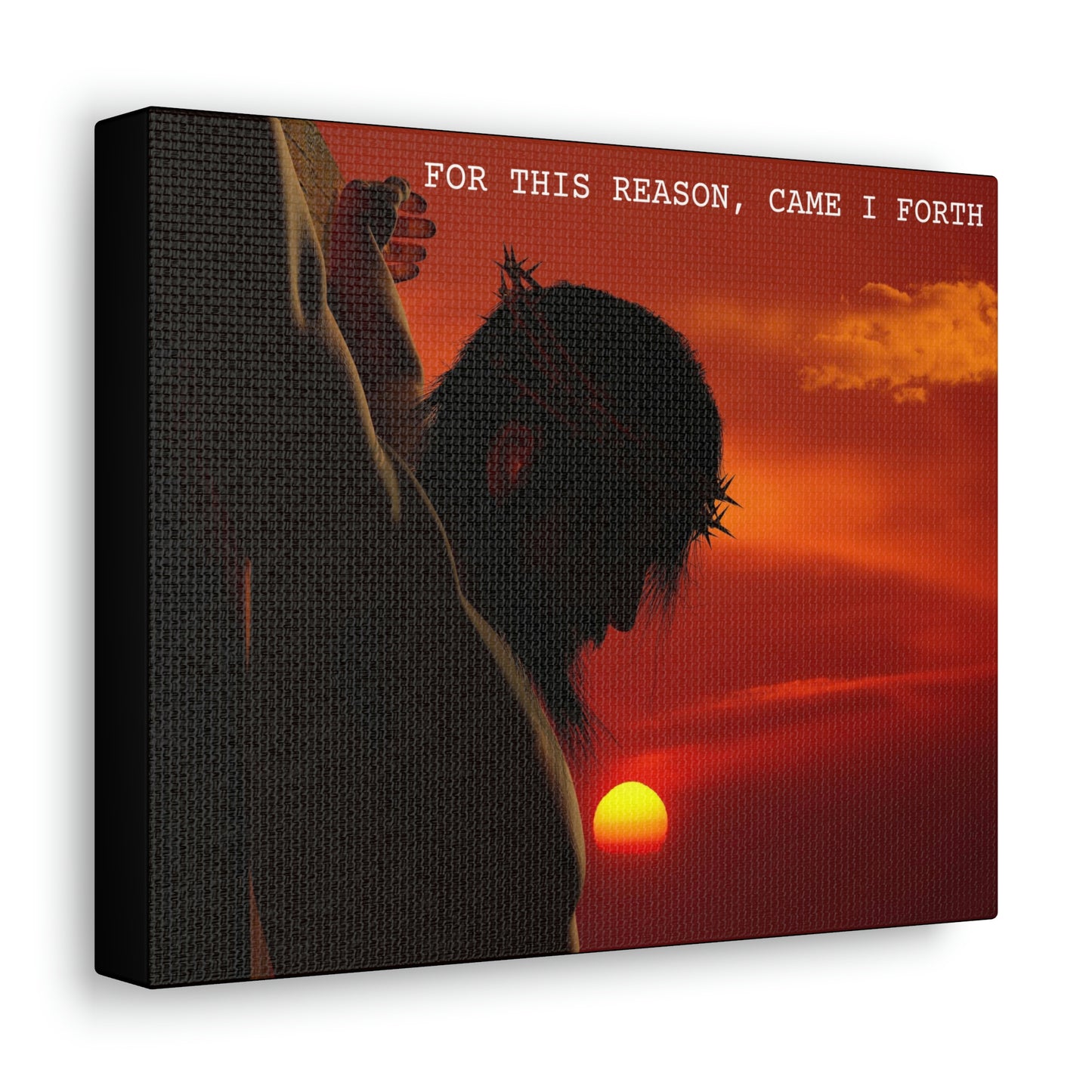Christ On The Cross Canvas