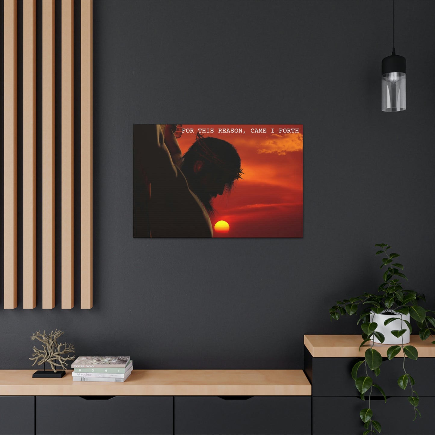 Christ On The Cross Canvas