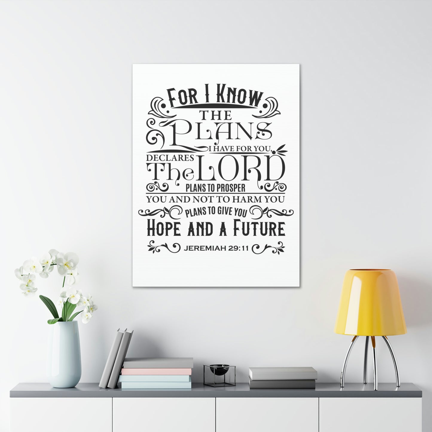 Jeremiah 29:11 Canvas