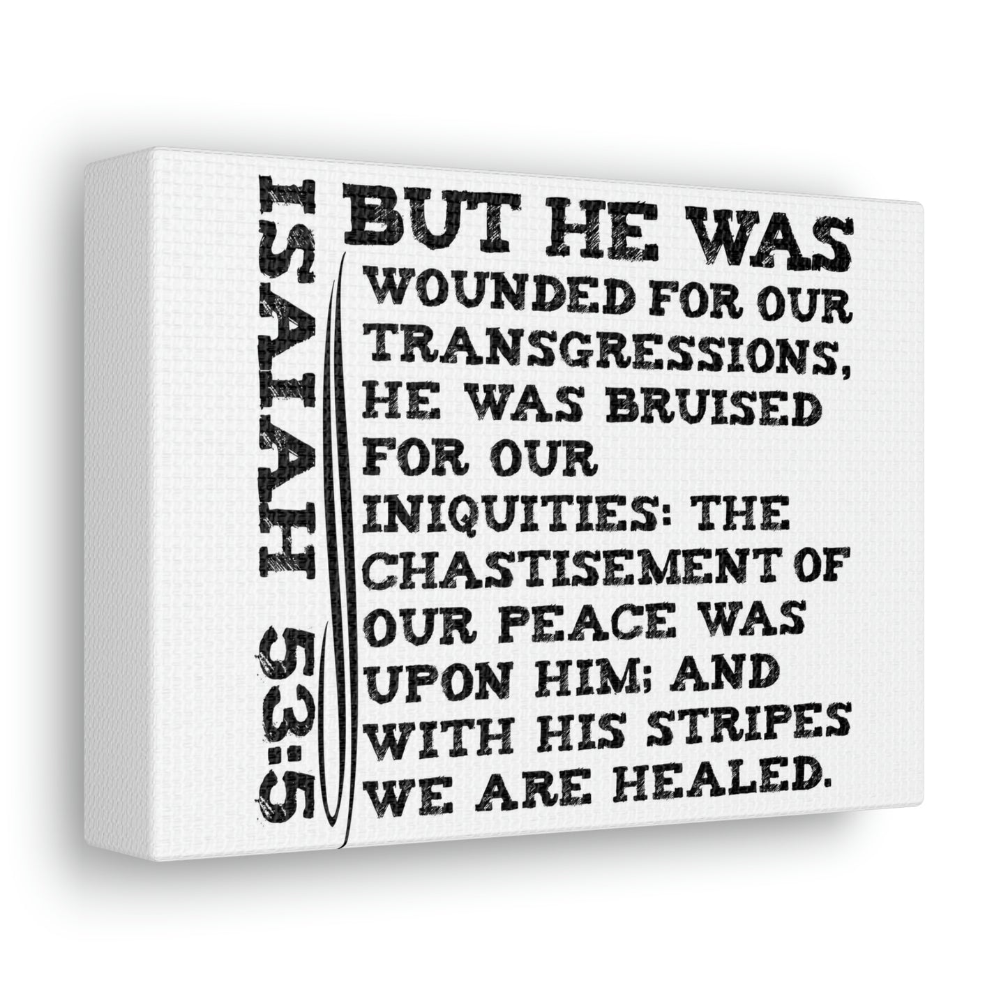 Isaiah 53:5 Canvas