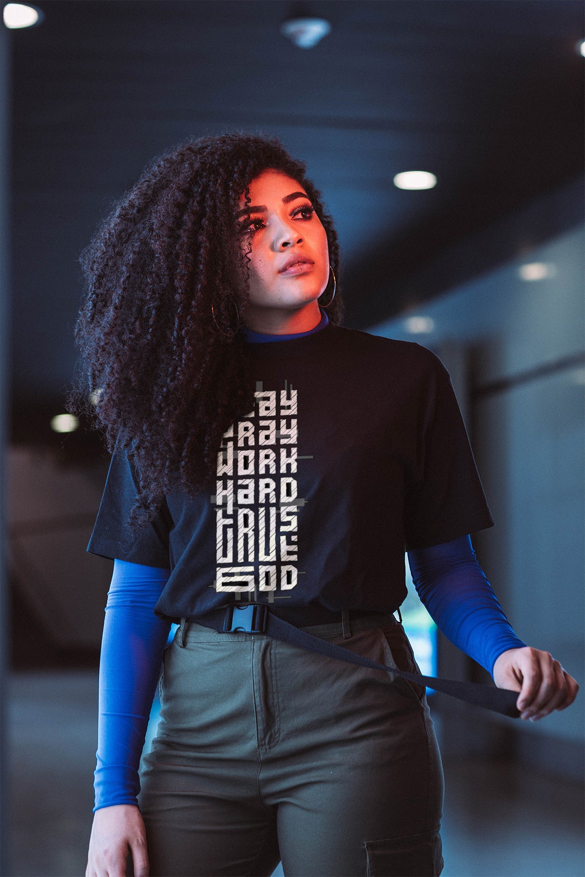 Stay Pray Work Hard Trust God T-Shirt