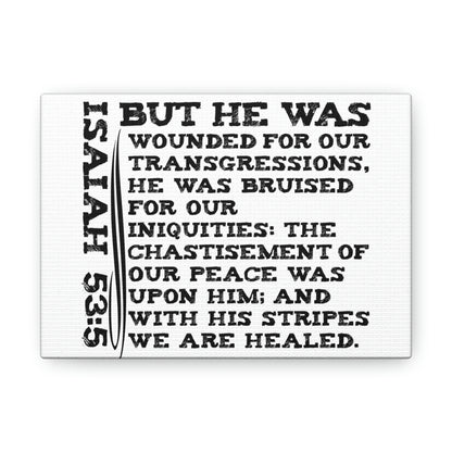 Isaiah 53:5 Canvas