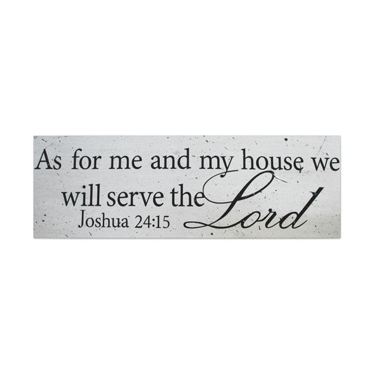 Joshua 24:15 Canvas