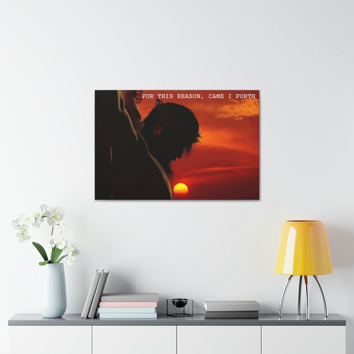 Christ On The Cross Canvas
