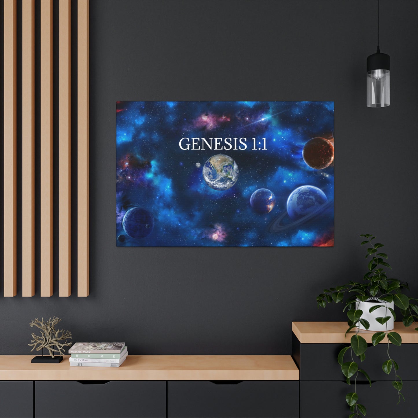Genesis 1:1 Canvas