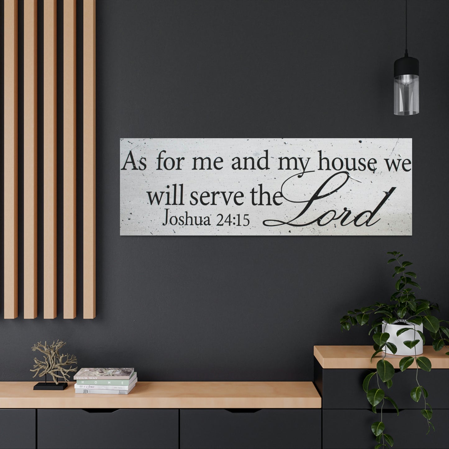 Joshua 24:15 Canvas