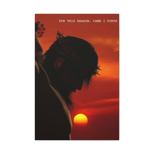 Christ On The Cross Canvas
