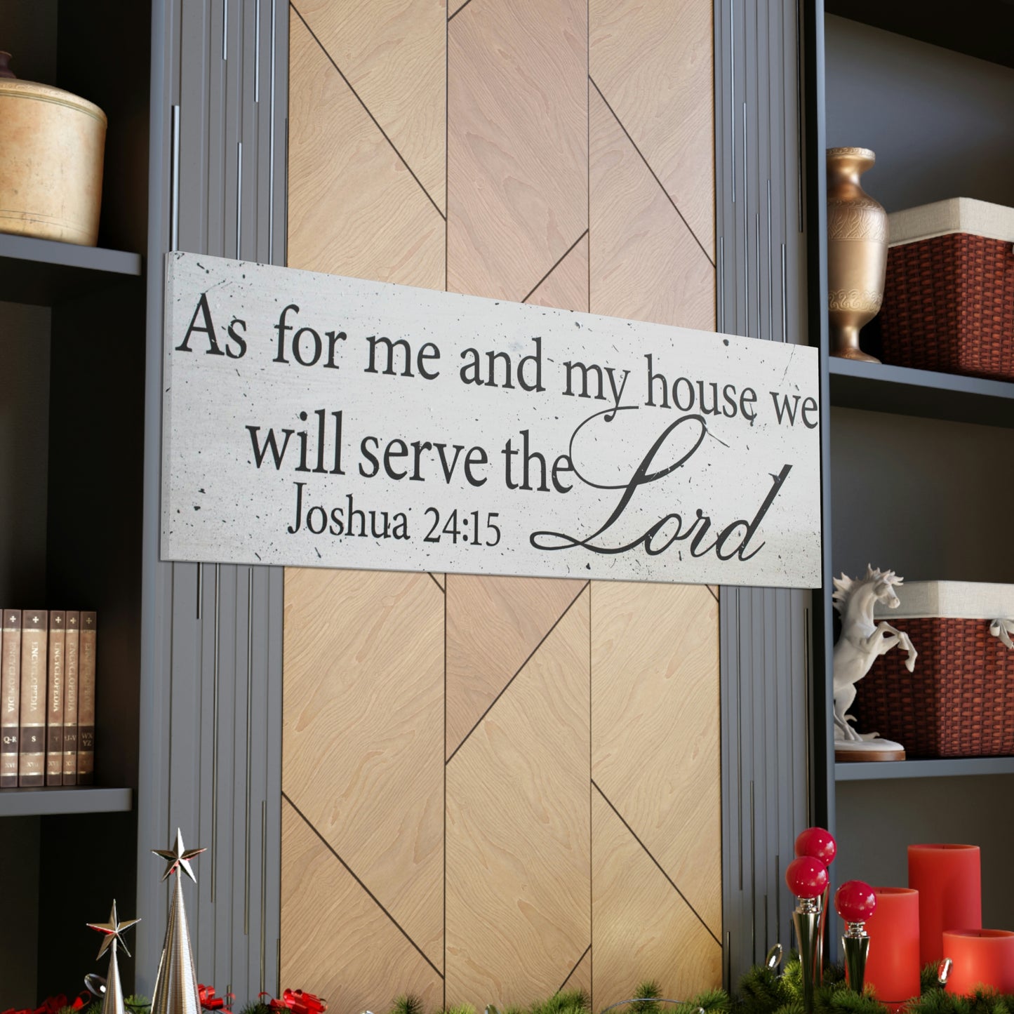 Joshua 24:15 Canvas